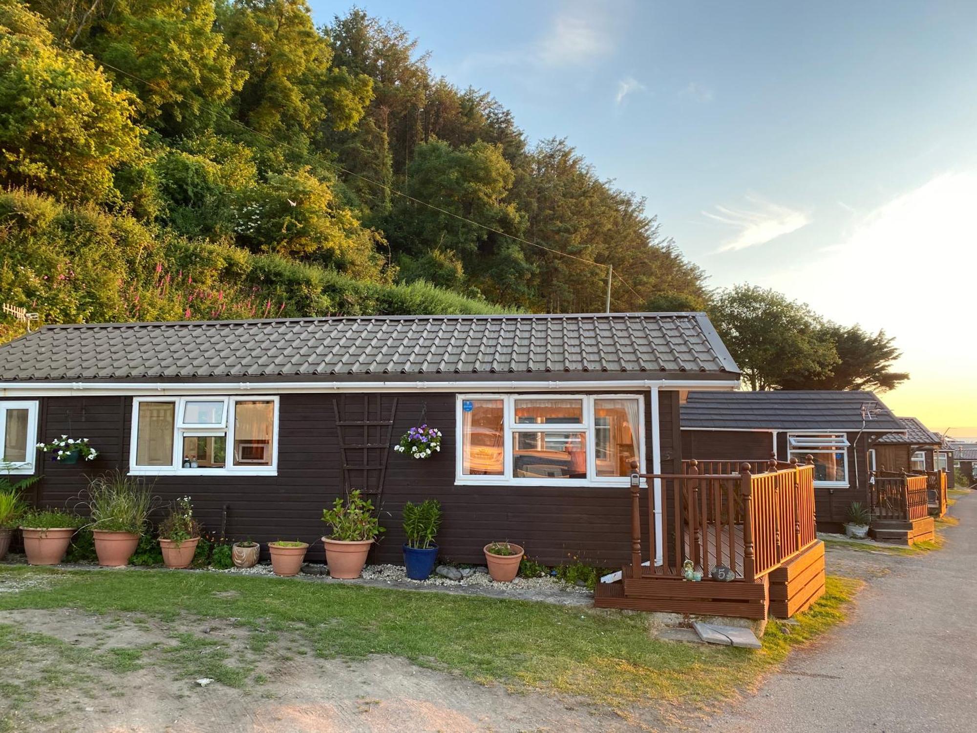 Apartamento Chalet 5 Clarach Bay Aberystwyth Exterior foto